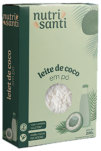 LEITE DE COCO EM PO - NUTRISANTI - 200G